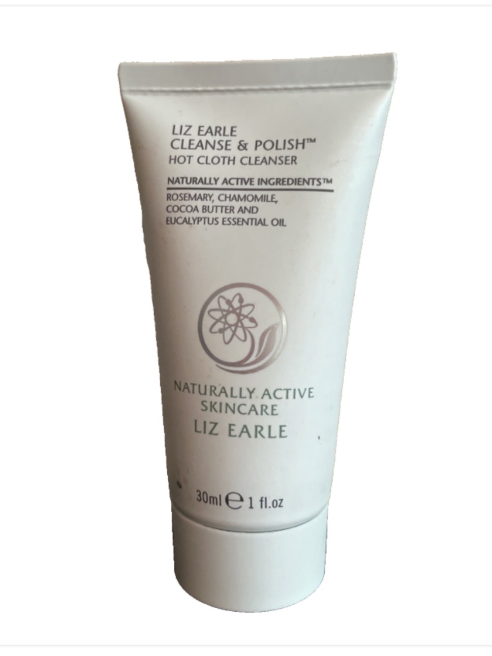 Liz Earle Cleanse & Polish - Hot Cloth Cleanser Naturally Active 1 oz NEW SEALED